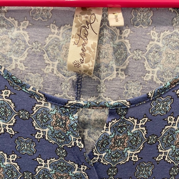 Aventura Cotton Blue Dress Sz. S - Picture 2 of 3